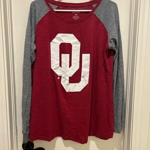 Boxercraft OU Sooners Red Crew Neck Shirt 1XP
